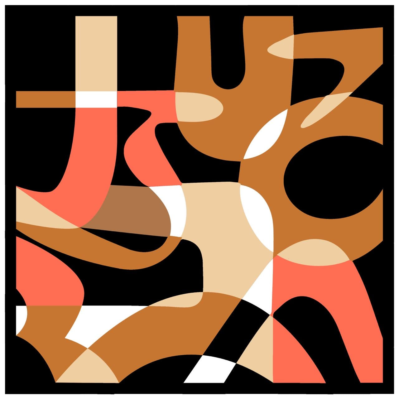 Nnanyi abstract scarf