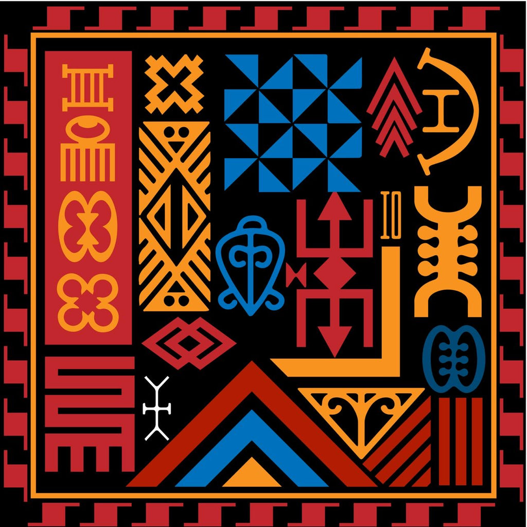 Ikenga tribal scarf