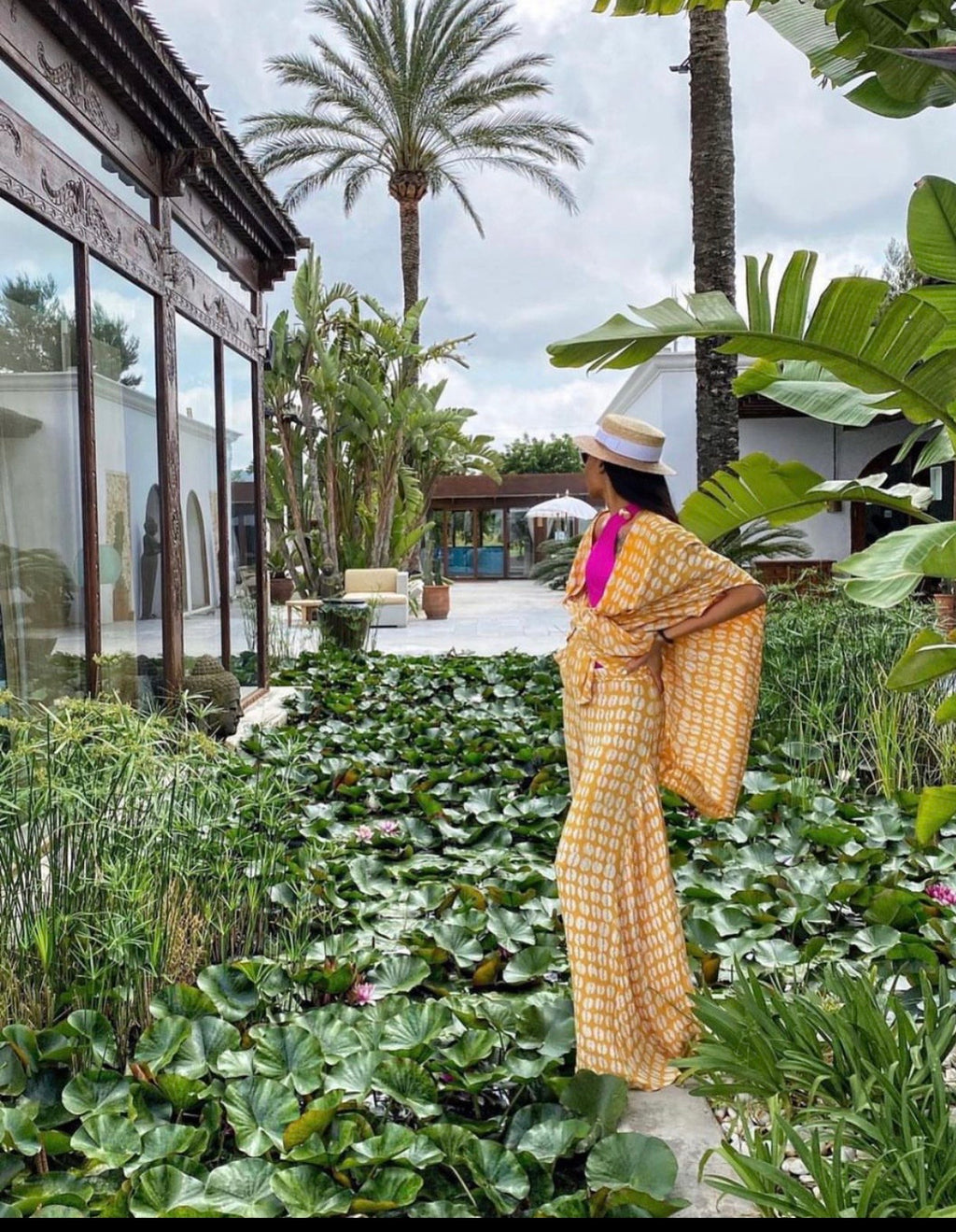 Aise flared trousers