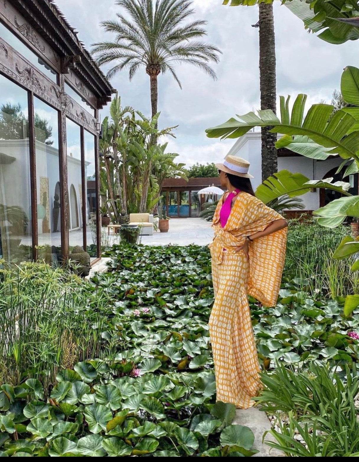 Aise flared trousers