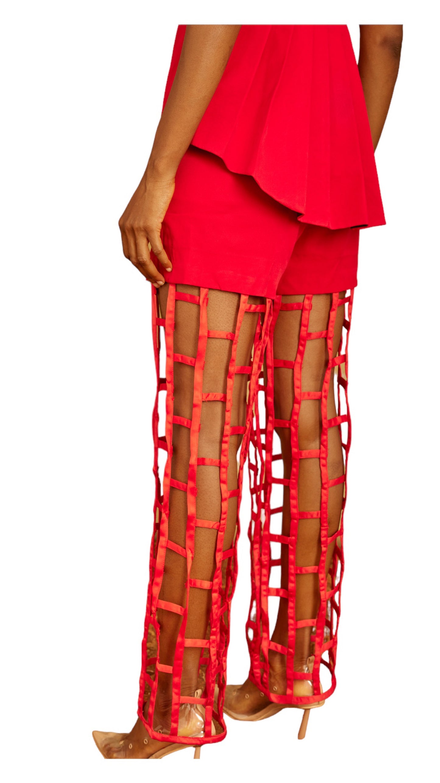 Zeze Caged Basket Trouser