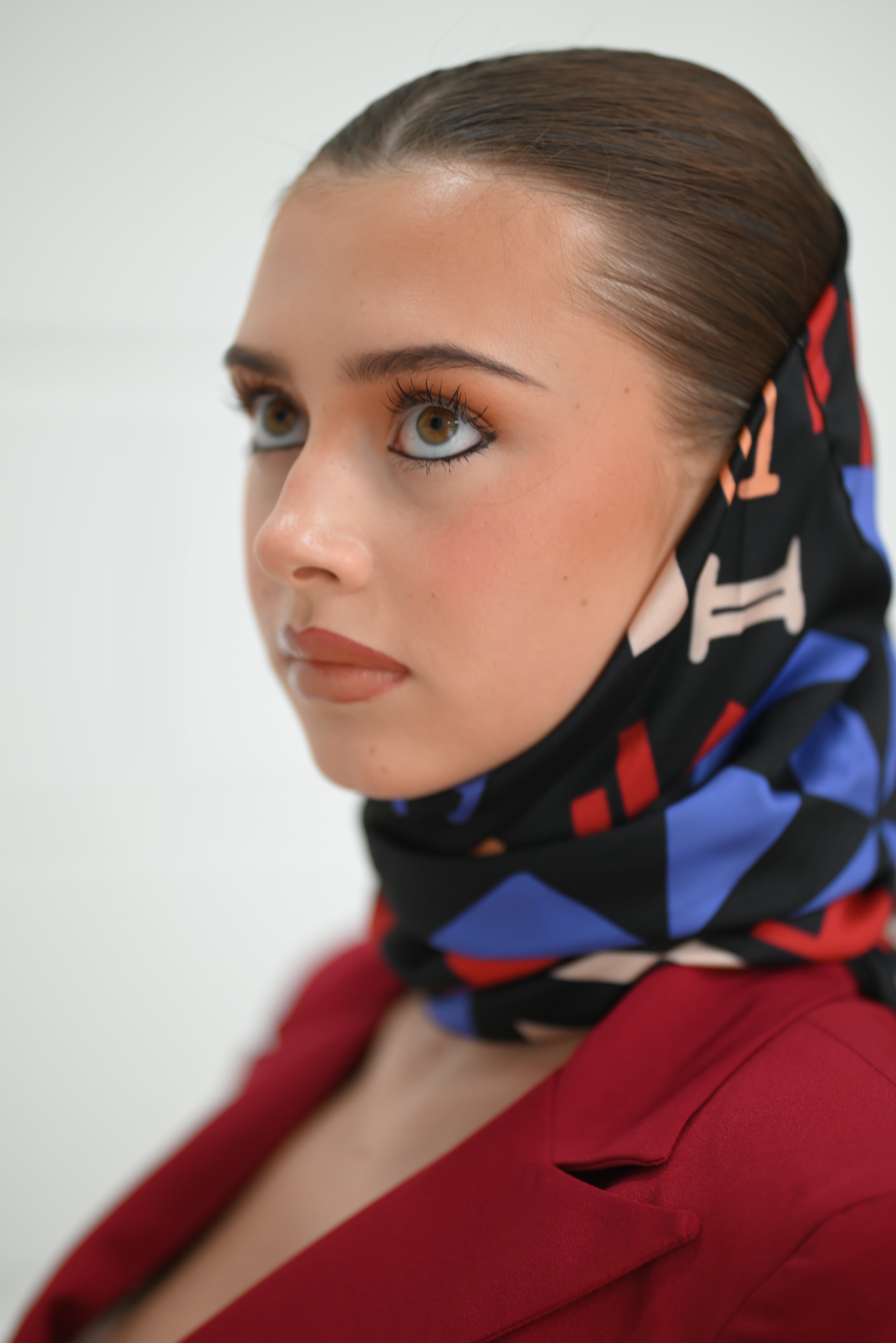 Ikenga tribal scarf
