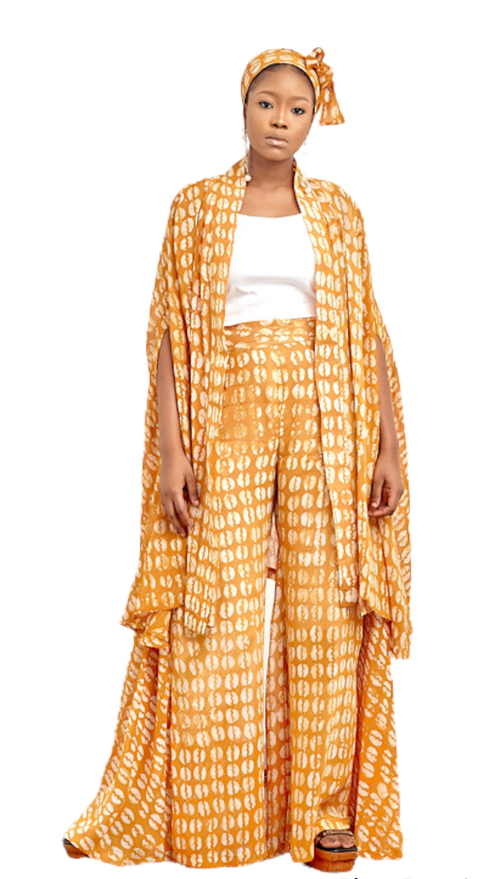 Aise flared trousers